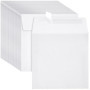 Enveloppes Carrées Blanches - Lot de 50, 14 x 14 cm avec Fermeture Auto-Adhésive