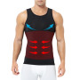 Mauro Kane Débardeur de Compression Homme Maillot de Corps Gaine Ventre Plat Homme Gainant Minceur sous-vêtements