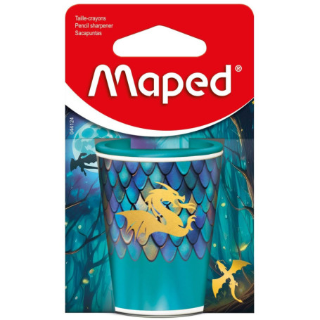 Taille-Crayons Canette Dragon Maped - Design Fantastique et Précis