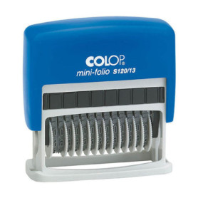 Tampon Numéroteur COLOP S 120/13 - Pratique et Compact