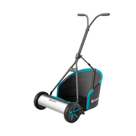 Tondeuse à Gazon Manuelle Gardena Plus 400 - 40 cm, Bac à Herbe Inclus