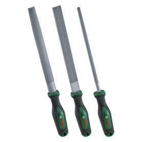 Bosch Set de 3 Râpes en Acier au Carbone pour le Bois