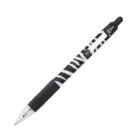 Lot de 12 Stylos à Bille Z-Grip Funky Zebra