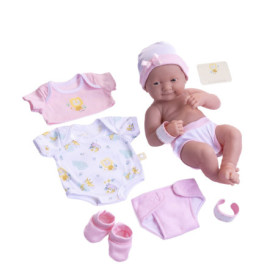 Poupée Nouveau-né avec Set d'Accessoires - JC Toys 36 cm