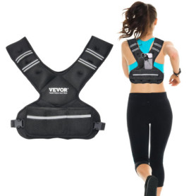 Gilet Lesté Réglable VEVOR 9 à 14,5 kg pour Entraînement et Course
