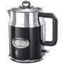 Bouilloire Électrique Vintage Russell Hobbs 1,7L Noir - Ébullition Rapide et Design Élégant