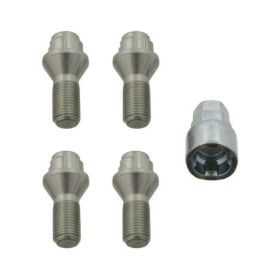 Boulon de roue chromé Febi Bilstein 27054 - Acier haute résistance