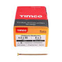 Vis à bois TIMCO Double Tête Fraisée - Or - 4,0 x 80 mm - Boîte de 200