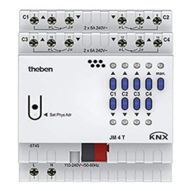 Actionneur de Stores KNX Theben 4 Canaux pour Volets et Lanterneaux