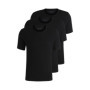 Lot de 3 T-Shirts en Coton Noir à Col Rond pour Homme - BOSS
