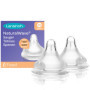 Tétines Lansinoh Natural Wave XS x2 - Silicone Souple pour Nouveau-nés