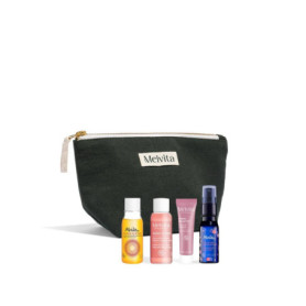 Trousse de Soins Visage Voyage Melvita - Nettoyant, Tonifiant et Hydratant Bio