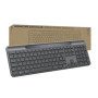 Clavier Logitech Signature Slim Solar+ K980 - Sans Fil, AZERTY, Graphite