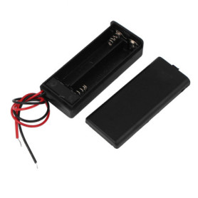 Boîtier de Batterie 2 x AAA avec Interrupteur - Alimentation 3V Pratique