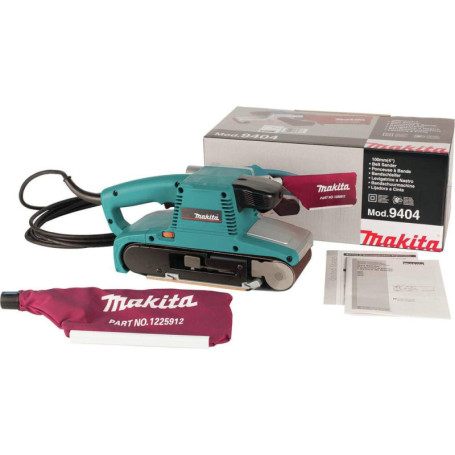 Ponceuse à bande Makita 9404 - 1010 W pour surfaces planes