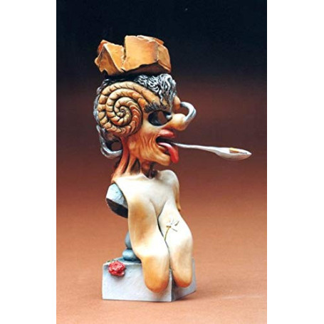 Sculpture Portrait de Pablo Picasso par Parastone - H 13,5 cm