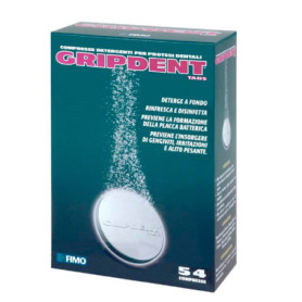 Gripdent Tabs - Comprimés Nettoyants pour Prothèses Dentaires - 54 unités