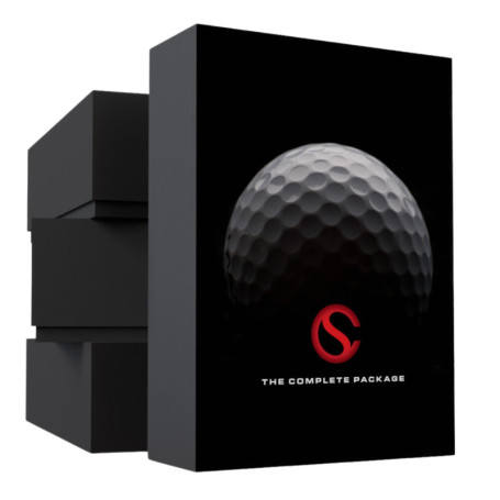 CADDYSACK Set de Support et Distributeur de Balles de Golf Beige