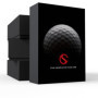CADDYSACK Set de Support et Distributeur de Balles de Golf Beige