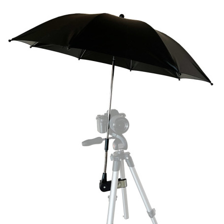 Parapluie Trépied Noir pour Photographie et Vidéo en Extérieur