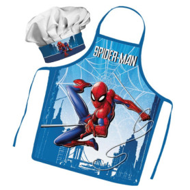 Tablier de Chef Enfant Sorrisini avec Toque Ajustable - Idéal pour Cuisiner et Peindre