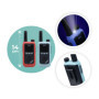 Talkie-Walkie Rechargeable Longue Portée 5 km - Lot de 2 avec Chargeur et Accessoires