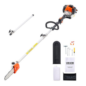 Élagueuse Thermique VEVOR sur Perche Extensible 2,74 m - 25 cc