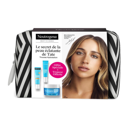 Coffret Soin Visage Neutrogena Hydro Boost - Crème Contour des Yeux et Gel-Crème Hydratant