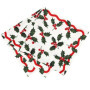 Lot de 100 serviettes de Noël en papier avec motif houx - Talking Tables