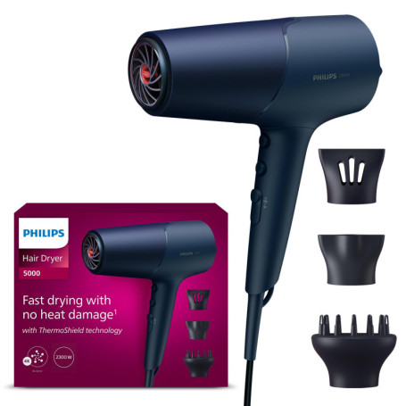 Sèche-Cheveux Philips 5000 Series avec Technologie ThermoShield