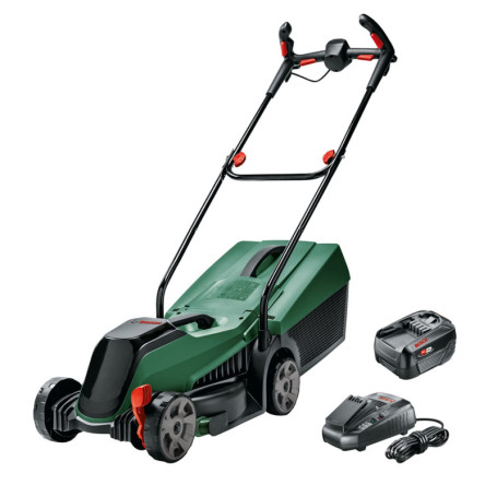 Tondeuse à Gazon Sans Fil Bosch CityMower 18V - Idéale pour Petites Pelouses