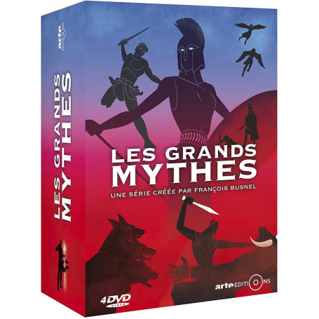 Collection Grands Mythes - 4 DVD HD sur la Grèce Antique