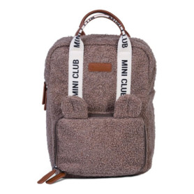 Sac à Dos Enfant Mini Club Urban Teddy Brun - Idéal pour Maternelle