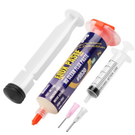 Flux de Pâte à Souder Sans Plomb BEEYUIHF - Seringue 30ml pour Soudure BGA PCB SMD