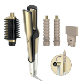 Shark Glam Multistyler - Sèche Cheveux, Brosse Soufflante et Lisseur
