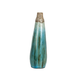 Vase en Terracotta Multicolore - Élégance Artisanale