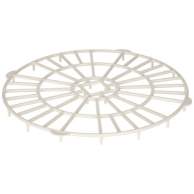 Grille de Support Kochstar pour Bocaux en Polypropylène - 35 cm, Blanc