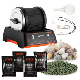 Polisseuse de Pierres VEVOR 0,9 kg - 4 Vitesses avec Minuterie