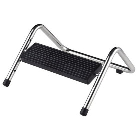 Repose-pieds ergonomique en métal réglable Q-Connect - Noir
