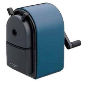 Taille-crayon manuel en bois Uni KH-20 - Bleu