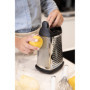 Râpe à Fromage Inox 4 Faces avec Récipient Ajustable - KitchenAid