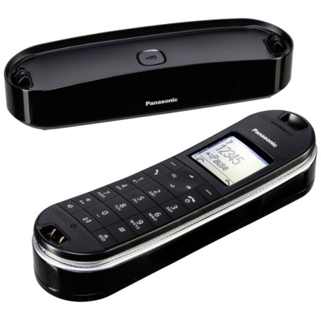 Téléphone sans fil Panasonic KX-TGK320GB avec répondeur - Noir