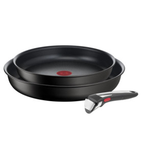 Tefal Ingenio Lot de 2 Poêles avec Poignée Amovible - Induction et Antiadhésif