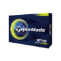 Balles de Golf TP5 Jaunes - Pack de 12 par TaylorMade
