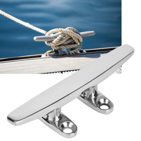 Attelle Marine en Acier Inoxydable - Taquets Marins pour Bateau 5 pouces