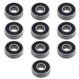 eMagTech 10 Roulements ABEC-11 pour Skateboard et Patins à Roulettes