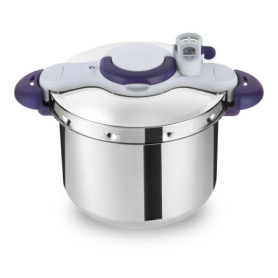 Cocotte-Minute SEB ClipsoMinut' Perfect 9L - Autocuiseur Induction avec Minuteur