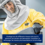 Combinaison de Sécurité Jetable Dräger SPC 4400 - Protection Contre Poussières et Liquides - Taille M