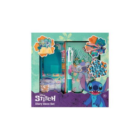 Kit créatif de journal Stitch pour enfants avec peinture diamant et autocollants