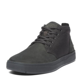 Baskets Chukka Mi-Haute Timberland Davis Square pour Homme - Noir